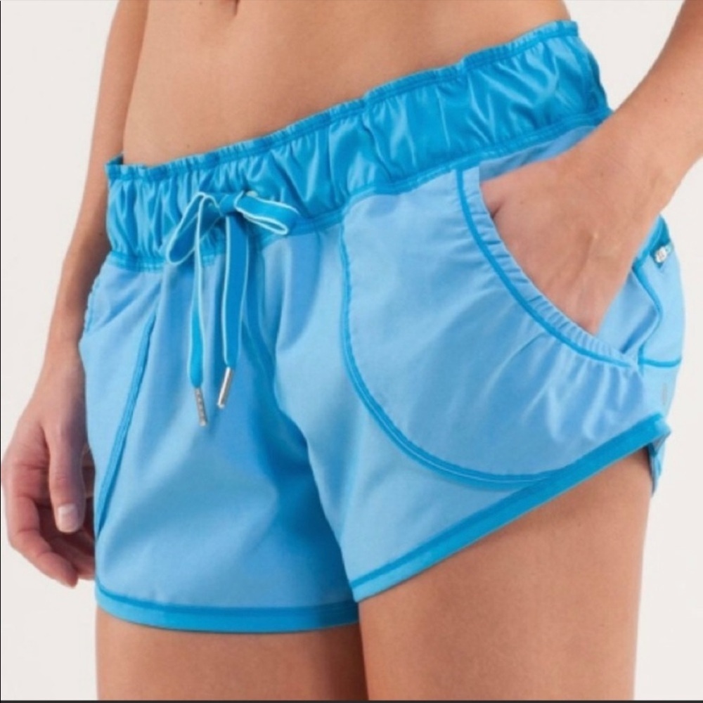 Lululemon blue shorts